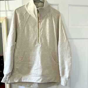 Lululemon Scuba Oversized Funnel-Neck Half Zip - Long